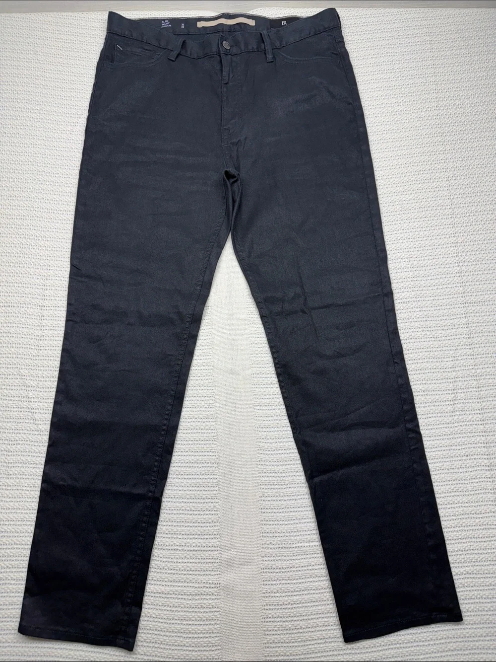 Banana Republic Slim Traveler Black Straight Men’s Pants